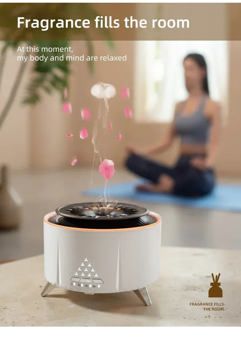 Jellyfish Aromatherapy Diffuser – Stylish Mist for Home & Bedroom