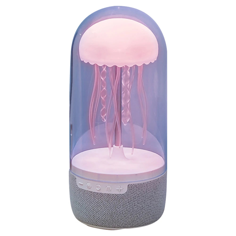 Jellyfish Lamp & Bluetooth Speaker: Color-Changing and HiFi Stereo.